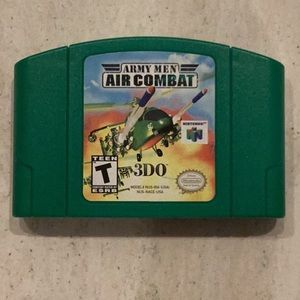 Army Men Air Combat Nintendo 64 Game N64 Authentic